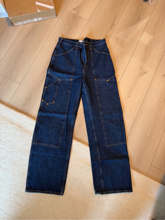 Re/Done Denim - Re/Done Dark Blue Denim Carpenter Jeans